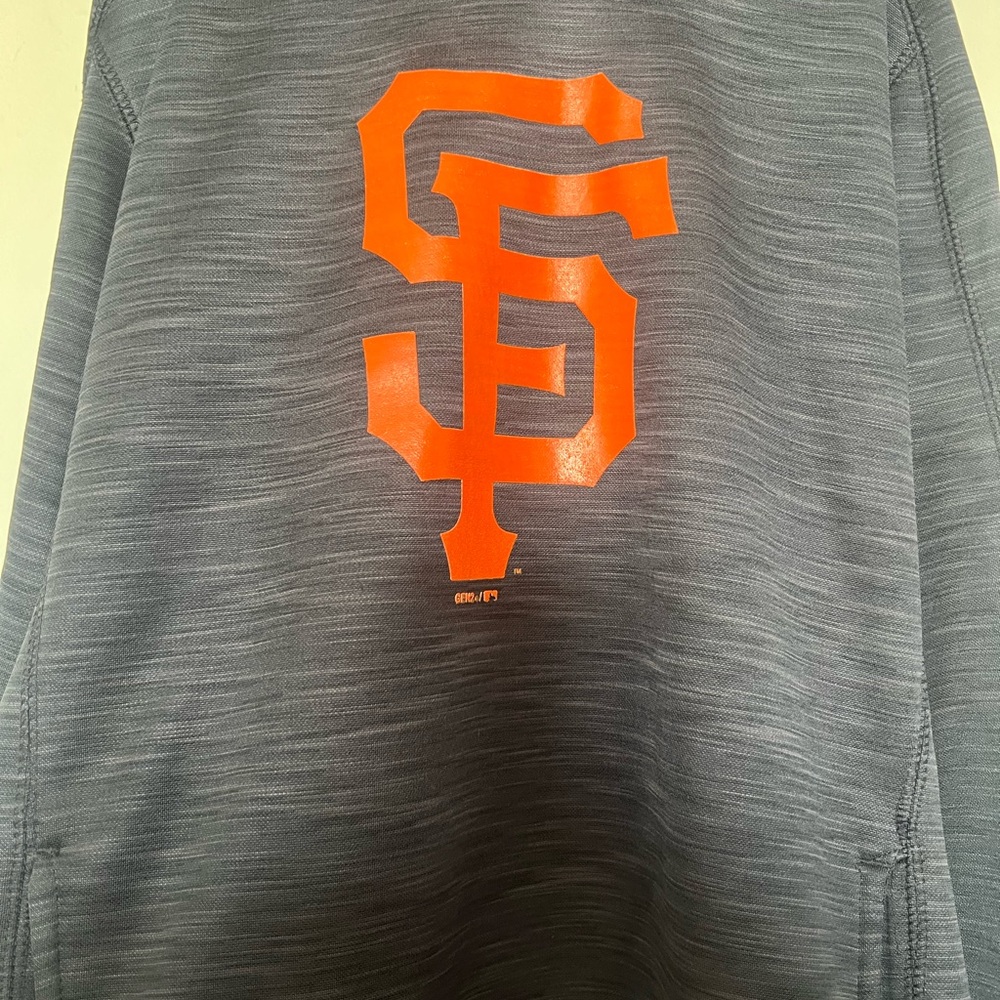 Majestic Gray Sweater San Francisco Giants